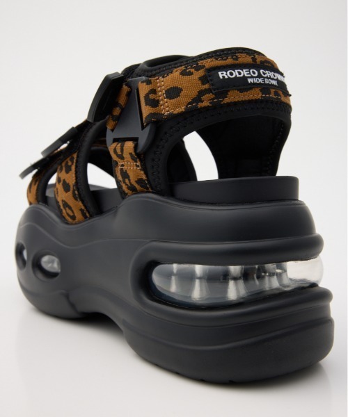 RODEO CROWNS WIDE BOWL（ロデオクラウンズワイドボウル）の「ボリュームソール テープサンダル（サンダル・レディース・ブラック/ブラウン系その他/ピンク・MEDIUM/LARGE）」の16枚目の写真