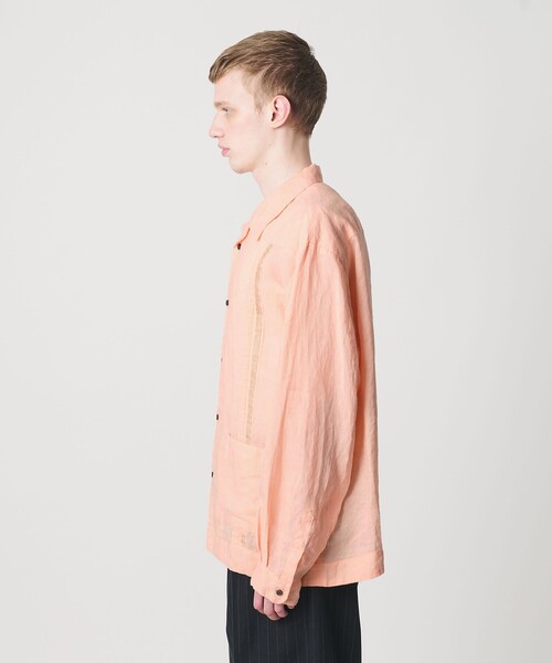 MONKEY TIME(モンキータイム)の「ラミー キャンバス キューバ シャツ(シャツ/ブラウス・メンズ・ブラック/ライトピンク・S/XL/L/M)」の17枚目の写真