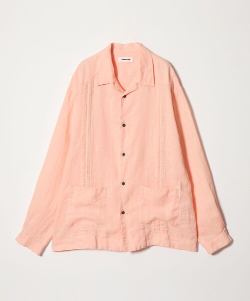 MONKEY TIME(モンキータイム)の「ラミー キャンバス キューバ シャツ(シャツ/ブラウス・メンズ・ブラック/ライトピンク・S/XL/L/M)」の9枚目の写真