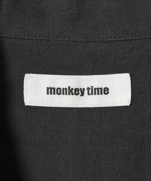 MONKEY TIME(モンキータイム)の「ラミー キャンバス キューバ シャツ(シャツ/ブラウス・メンズ・ブラック/ライトピンク・S/XL/L/M)」の11枚目の写真