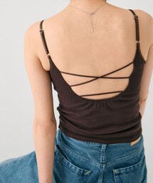 PUBLIC TOKYO | コットンリブカップインキャミ(キャミソール)