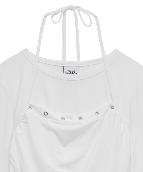 Midnight Move(ミッドナイトムーブ)の「sl ey t (white)(Tシャツ/カットソー・レディース・その他・FREE)」の8枚目の写真