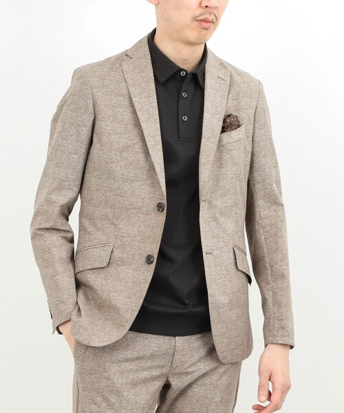 NOLLEY’S（ノーリーズ）の「《ビジカジ対応》防臭・消臭 シルケットスムース ドレスポロシャツ ビズポロ 26SS（ポロシャツ・メンズ・ダークネイビー/ホワイト/チャコールグレー・XXL/XL/L/M/S）」の11枚目の写真