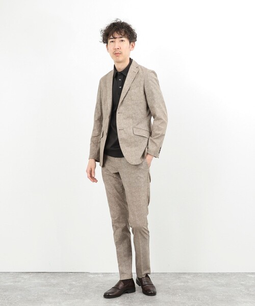 NOLLEY’S（ノーリーズ）の「《ビジカジ対応》防臭・消臭 シルケットスムース ドレスポロシャツ ビズポロ 26SS（ポロシャツ・メンズ・ダークネイビー/ホワイト/チャコールグレー・XXL/XL/L/M/S）」の12枚目の写真