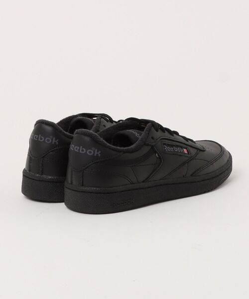 Reebok(リーボック)の「【Reebok 】CLUB C 85 (リーボック クラブシー 85)100000153(スニーカー・レディース・ブラック×ブラック・23.5cm/24.5cm/23.0cm/24.0cm/25.0cm)」の2枚目の写真