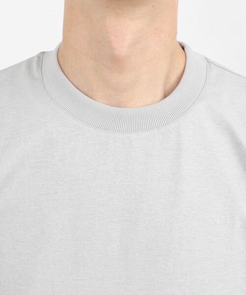 NOLLEY’S（ノーリーズ）の「吸水速乾 クイックドライ クルーネックTシャツ 26SS（Tシャツ/カットソー・メンズ・ライトグレー/ホワイト系その他/ホワイト/ホワイト系その他2・M/S/XL/L）」の20枚目の写真