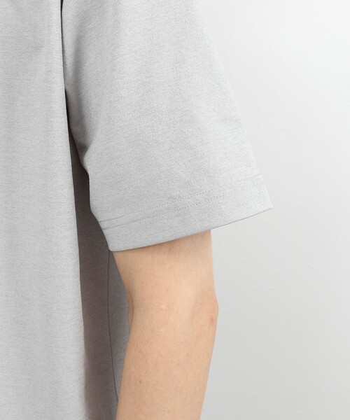 NOLLEY’S（ノーリーズ）の「吸水速乾 クイックドライ クルーネックTシャツ 26SS（Tシャツ/カットソー・メンズ・ライトグレー/ホワイト系その他/ホワイト/ホワイト系その他2・M/S/XL/L）」の21枚目の写真