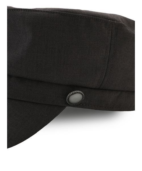 SNIDEL（スナイデル）の「メタルボタンキャスケット（キャスケット・レディース・ブラック/アイボリー/グレー・F）」の7枚目の写真