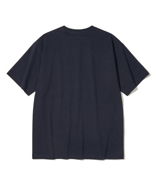URBANDTYPE(アーバンディタイプ)の「ユニオンジャックアップリケTシャツ_ネイビー(Tシャツ/カットソー・レディース・その他・SMALL/MEDIUM/LARGE/X-LARGE)」の2枚目の写真
