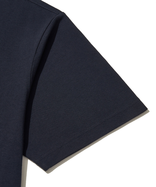 URBANDTYPE(アーバンディタイプ)の「ユニオンジャックアップリケTシャツ_ネイビー(Tシャツ/カットソー・レディース・その他・SMALL/MEDIUM/LARGE/X-LARGE)」の5枚目の写真