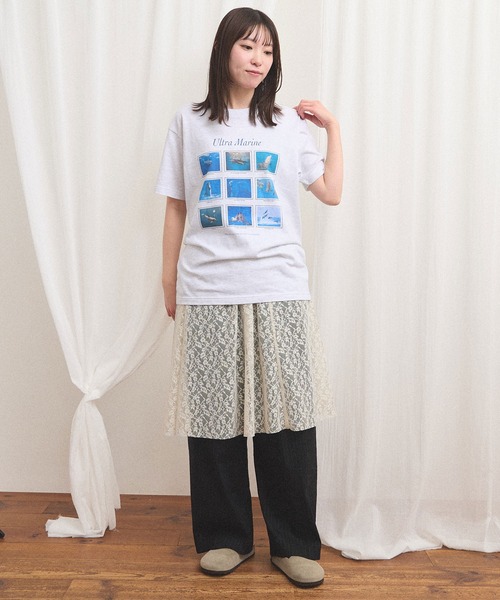 fig London(フィグロンドン)の「Luna skirt(スカート・レディース・ブラック/アイボリー・FREE)」の16枚目の写真