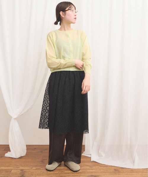 fig London(フィグロンドン)の「Luna skirt(スカート・レディース・ブラック/アイボリー・FREE)」の10枚目の写真