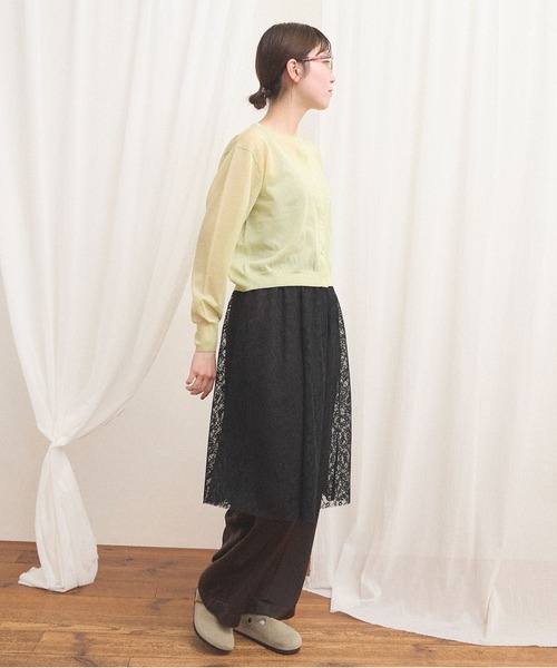 fig London(フィグロンドン)の「Luna skirt(スカート・レディース・ブラック/アイボリー・FREE)」の11枚目の写真