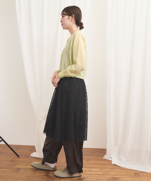 fig London(フィグロンドン)の「Luna skirt(スカート・レディース・ブラック/アイボリー・FREE)」の12枚目の写真