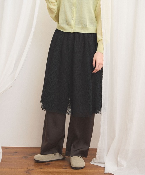 fig London(フィグロンドン)の「Luna skirt(スカート・レディース・ブラック/アイボリー・FREE)」の20枚目の写真