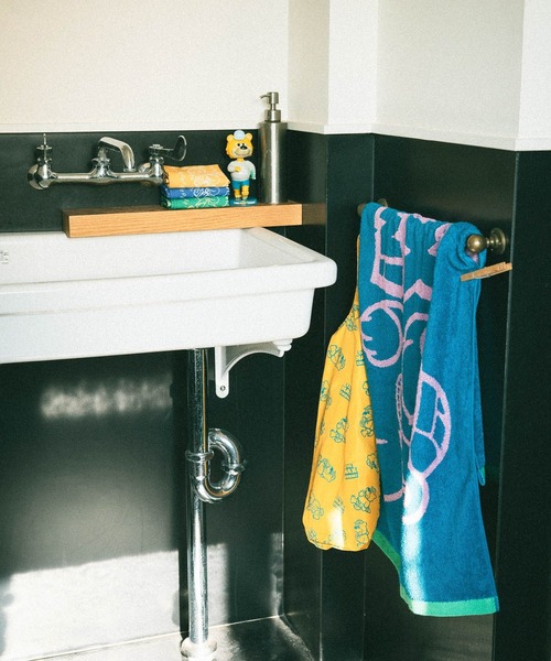 BAYFLOW（ベイフロー）の「【THE MAX SHOW!】ミニバスタオル50×100（タオル・レディース・イエロー/ブルー・0）」の3枚目の写真