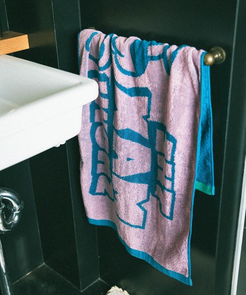 BAYFLOW（ベイフロー）の「【THE MAX SHOW!】ミニバスタオル50×100（タオル・レディース・イエロー/ブルー・0）」の4枚目の写真