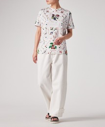 Paul Smith ポールスミス ビッグロゴ 総柄 Tシャツ カットソー L Paul Smith｜ポールスミスのTシャツ/カットソー（その他総柄）通販