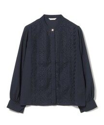 フロントレース ブラウス
