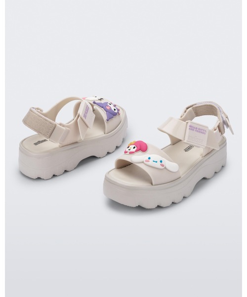 melissa(メリッサ)の「MELISSA KICK OFF SANDAL + HELLO KITTY AD(サンダル・レディース・レッド/ブラック/ベージュ・35-36/38/37/39)」の8枚目の写真