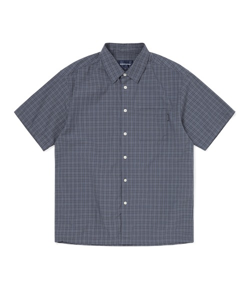 thisisneverthat（ディスイズネバーザット）の「Check S/S Shirt（シャツ/ブラウス・メンズ・レモンイエロー/ネイビー/ブラウン・L/M/S/XL）」の2枚目の写真