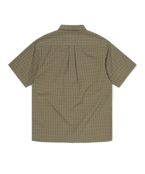 thisisneverthat（ディスイズネバーザット）の「Check S/S Shirt（シャツ/ブラウス・メンズ・レモンイエロー/ネイビー/ブラウン・L/M/S/XL）」の5枚目の写真
