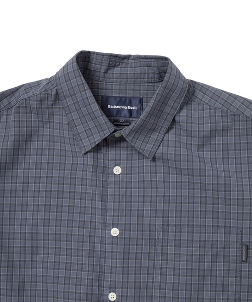 thisisneverthat（ディスイズネバーザット）の「Check S/S Shirt（シャツ/ブラウス・メンズ・レモンイエロー/ネイビー/ブラウン・L/M/S/XL）」の10枚目の写真