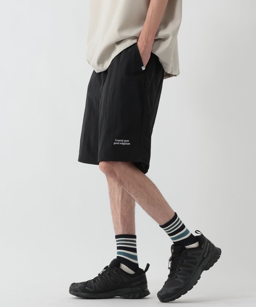 GEORGE'S(ジョージズ)の「ナイロンカラーショーツ(その他パンツ・メンズ・レッド/ブラック/ブルー・MEDIUM/LARGE)」の1枚目の写真