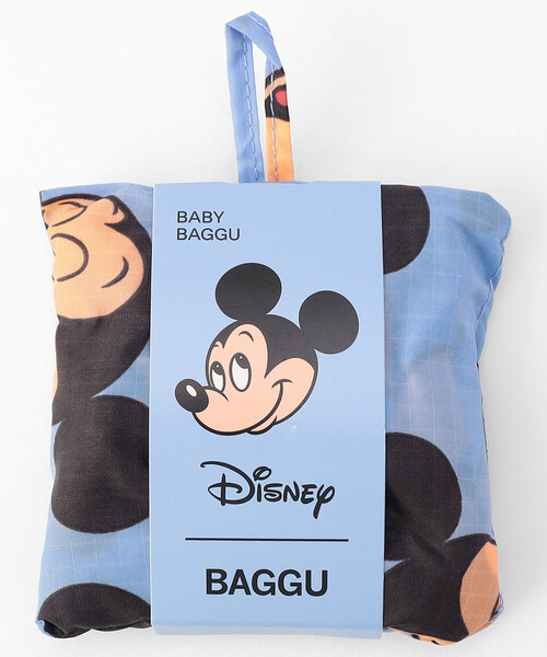 BAGGU(バグー)の「BAGGU/バグゥ Baby Baggu x DISNEY(トートバッグ・メンズ・ブルー/ナチュラル/ピンク/マスタード/グリーン・ONE SIZE)」の12枚目の写真