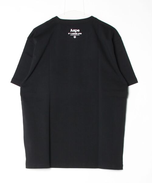 AAPE BY A BATHING APE(エーエイプバイアベイシングエイプ)の「AAPE BASIC TEE(Tシャツ/カットソー・メンズ・ホワイト/ブラック・XX-LARGE/LARGE/MEDIUM/SMALL/X-LARGE)」の9枚目の写真