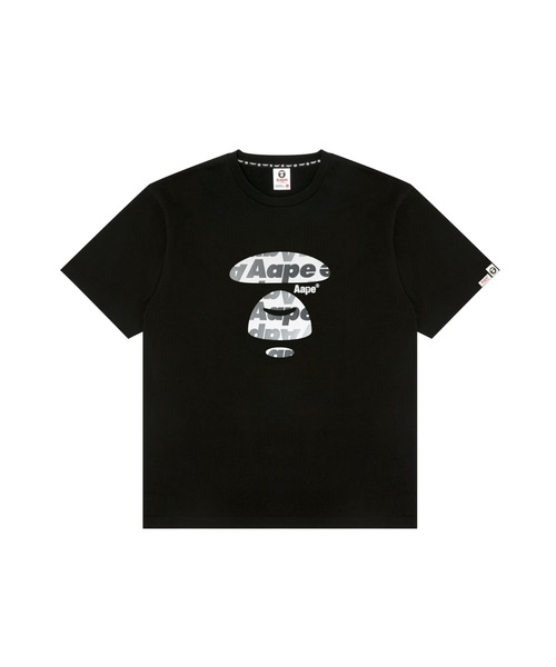 AAPE BY A BATHING APE(エーエイプバイアベイシングエイプ)の「AAPE BASIC TEE(Tシャツ/カットソー・メンズ・ホワイト/ブラック・XX-LARGE/LARGE/MEDIUM/SMALL/X-LARGE)」の1枚目の写真