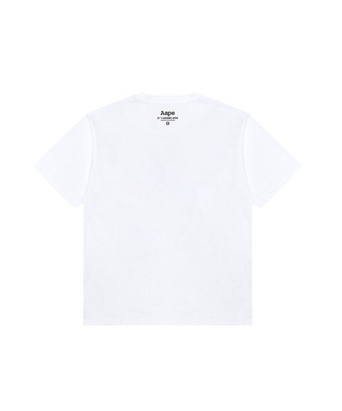 AAPE BY A BATHING APE(エーエイプバイアベイシングエイプ)の「AAPE BASIC TEE(Tシャツ/カットソー・メンズ・ホワイト/ブラック・XX-LARGE/LARGE/MEDIUM/SMALL/X-LARGE)」の3枚目の写真