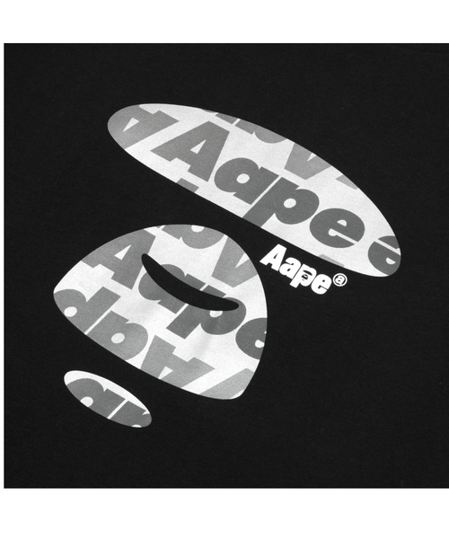 AAPE BY A BATHING APE(エーエイプバイアベイシングエイプ)の「AAPE BASIC TEE(Tシャツ/カットソー・メンズ・ホワイト/ブラック・XX-LARGE/LARGE/MEDIUM/SMALL/X-LARGE)」の7枚目の写真