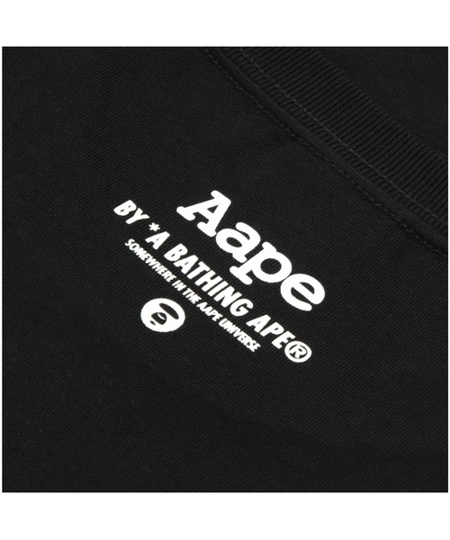 AAPE BY A BATHING APE(エーエイプバイアベイシングエイプ)の「AAPE BASIC TEE(Tシャツ/カットソー・メンズ・ホワイト/ブラック・XX-LARGE/LARGE/MEDIUM/SMALL/X-LARGE)」の8枚目の写真