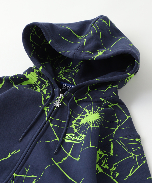 BoTT / ボット SHATTERED ZIP HOODIE（パーカー）｜BOTT（ボット）の