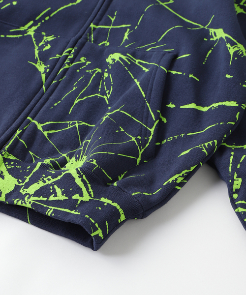 BoTT / ボット SHATTERED ZIP HOODIE（パーカー）｜BOTT（ボット）の