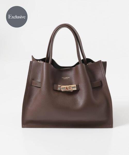 URBAN RESEARCH ROSSO WOMEN（アーバンリサーチ　ロッソ）の「VIOLAd’ORO　TRERO M（トートバッグ・レディース・ブラック/ベージュ/ブラウン・-）」の2枚目の写真