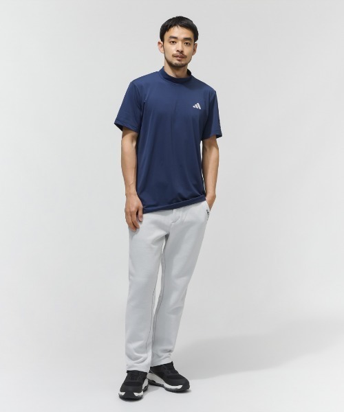 adidas（アディダス）の「アディダス adidas バックグラフィックSSモックネックシャツ（Tシャツ/カットソー・メンズ・ホワイト/ネイビー/ブルー・4L/S/M/L/LL/3L）」の10枚目の写真