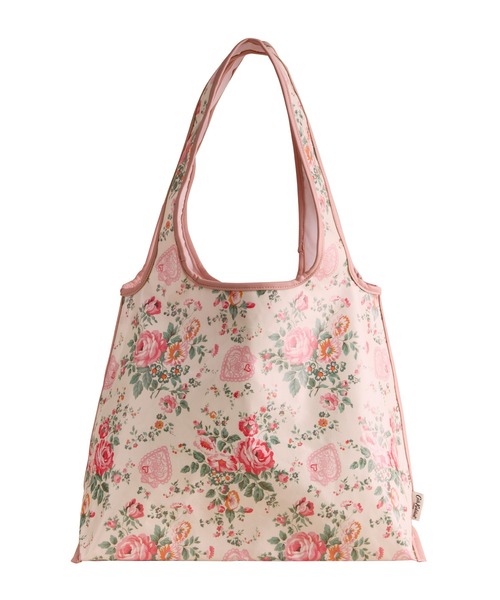 Cath Kidston(キャスキッドソン)の「メリルボーン ショッパー Hackney Rose(エコバッグ/サブバッグ・レディース・ピンク・FREE)」の2枚目の写真