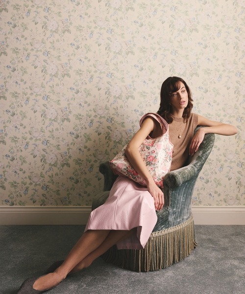 Cath Kidston(キャスキッドソン)の「メリルボーン ショッパー Hackney Rose(エコバッグ/サブバッグ・レディース・ピンク・FREE)」の15枚目の写真