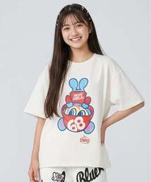 TOYウェア（トイウェア）の「【エンジェルブルー】逆さナカムラくんTシャツ（Tシャツ/カットソー）」