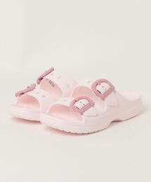 crocs クロックス SATURDAY ENAMEL BUCKLE SANDAL【軽量】レディースサンダル ダブルベルト(サタデーエナメルバックルサンダル)