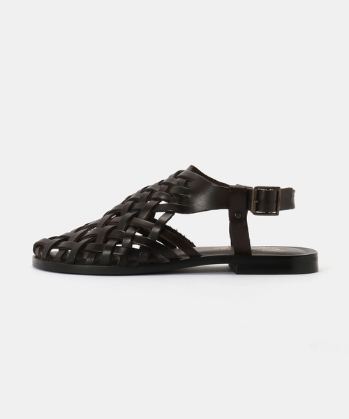 IENA（イエナ）の「CASTELLANO/カステラーノ mesh sandal サンダル SELENA VACCHETA（サンダル・レディース・ブラウン・38/37/36）」の10枚目の写真