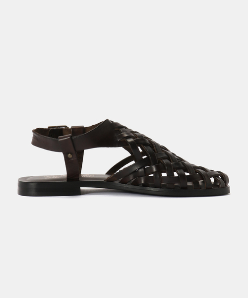 IENA（イエナ）の「CASTELLANO/カステラーノ mesh sandal サンダル SELENA VACCHETA（サンダル・レディース・ブラウン・38/37/36）」の8枚目の写真