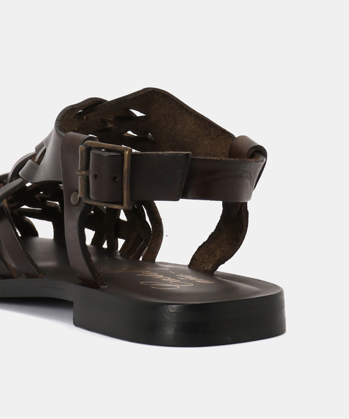 IENA（イエナ）の「CASTELLANO/カステラーノ mesh sandal サンダル SELENA VACCHETA（サンダル・レディース・ブラウン・38/37/36）」の7枚目の写真