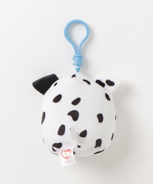 Lafayette(ラファイエット)の「タイ【TY】 - フェッチ キークリップ【SQUISH A BOOS FETCH WHITE 39567-KC】(キーホルダー・キッズ・ホワイト・ONE SIZE)」の2枚目の写真