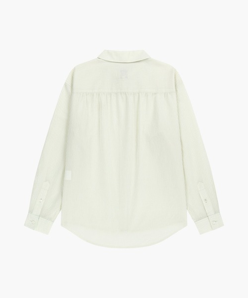 MARITHE + FRANCOIS GIRBAUD(マリテフランソワジルボー)の「W PATTERN SHEER SHIRT(シャツ/ブラウス・レディース・ブルー/グレー×ピンク/アイボリー・MEDIUM/SMALL)」の11枚目の写真