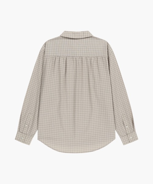 MARITHE + FRANCOIS GIRBAUD(マリテフランソワジルボー)の「W PATTERN SHEER SHIRT(シャツ/ブラウス・レディース・ブルー/グレー×ピンク/アイボリー・MEDIUM/SMALL)」の22枚目の写真