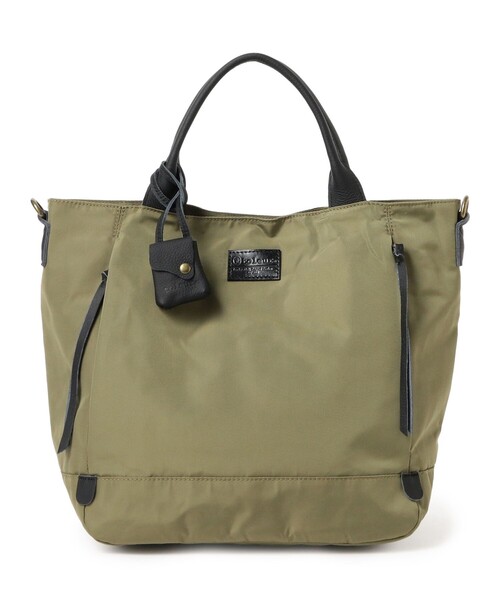 Ray BEAMS(レイビームス)の「toleur / ポリエステル 2way トートバッグ 2(トートバッグ・レディース・ベージュ/ブラック/オリーブ・ONE SIZE)」の3枚目の写真