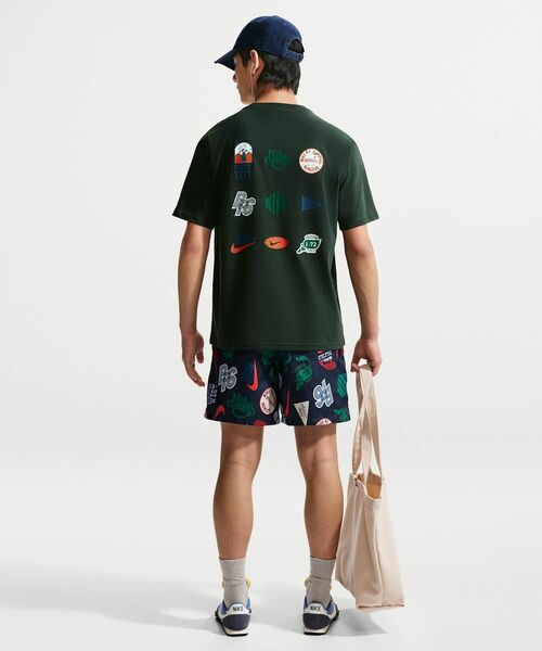 NIKE(ナイキ)の「ナイキ スポーツウェア メンズ Tシャツ / Nike Sportswear Men's T-Shirt IR6452-317 Black Spruce(Tシャツ/カットソー・メンズ・ブラック系その他・L/M/S/2XL/XL)」の5枚目の写真